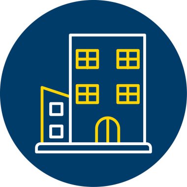 ev simgesi vektör illüstrasyonu