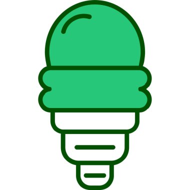 Elektrik ampulü. Web simgesi