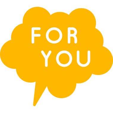 Metinli bulutun vektör illüstrasyonu