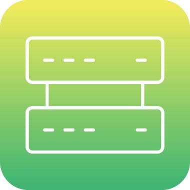 Modern simgenin vektör illüstrasyonu