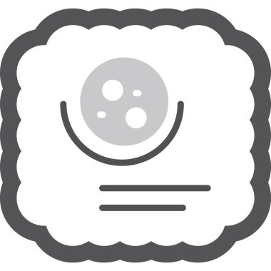 Kişisel ve ticari kullanım için vektör emoji simgesi...