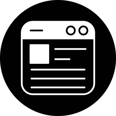 Belge simgesinin vektör illüstrasyonu