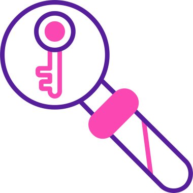 anahtar simgesi, vektör illüstrasyonu