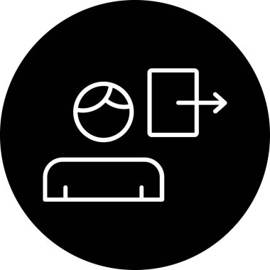 Araba modern simgesinin vektör illüstrasyonu