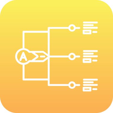 Modern b ve kare konseptinin vektör simgesi.