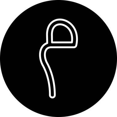 Şeker ikonu vektör illüstrasyonu