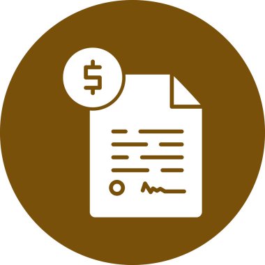 İş simgesinin vektör illüstrasyonu