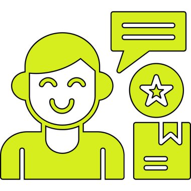 Müşteri memnuniyeti simgesi