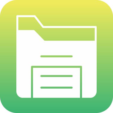 Kişisel ve ticari kullanım için vektör illüstrasyon simgesi