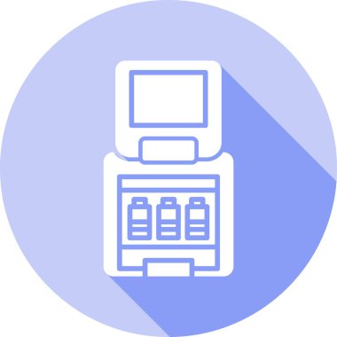 Modern b 'nin vektör illüstrasyonu eksik simgesi