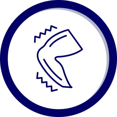 Vektör illüstrasyonu, simge ögesi