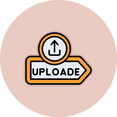 Gönderme simgesinin vektör illüstrasyon simgesi