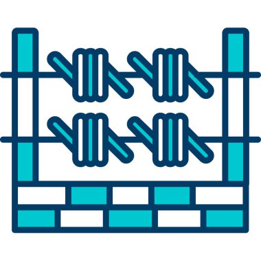 Modern yapı simgesinin vektör illüstrasyonu
