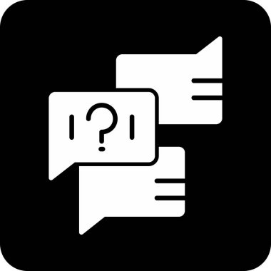 Konuşma balonu vektör çizimi