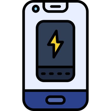 Akıllı telefon. Web simgesi basit tasarım