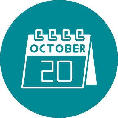 Takvim simgesi tasarımı, vektör illüstrasyonu