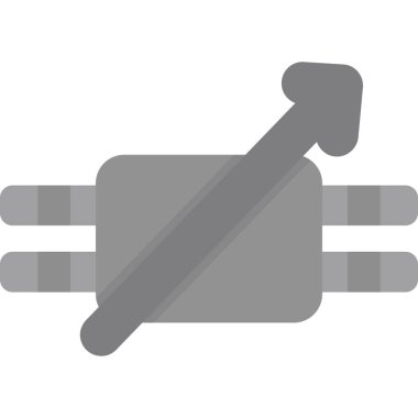 Kablo bağlayıcı vektör simgesi