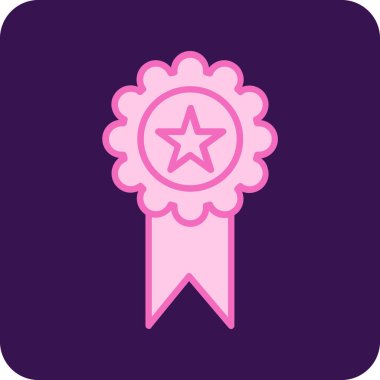 Ödül. Web simgesi basit illüstrasyon