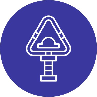 Benzersiz Uydu Tabağı Vektör Satırı Simgesi