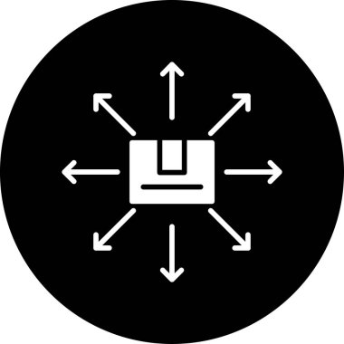 Bir bilgisayar simgesinin vektör illüstrasyonu