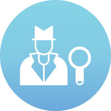 Arama simgesi vektör illüstrasyonu