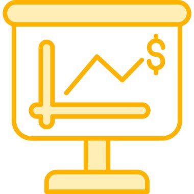 grafik ikonu vektör illüstrasyonu