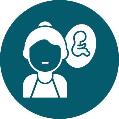 İnsan simgesinin vektör illüstrasyonu