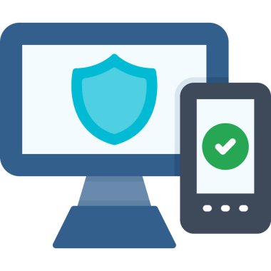 Güvenlik sistemi. vektör çizimi tasarımı