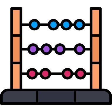 Baküs. Web simgesi basit illüstrasyon