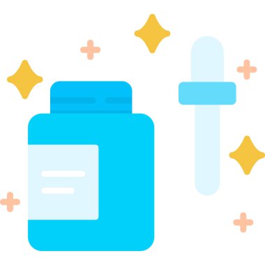 şişe simgesi tasarım vektörü beyaz üzerinde izole