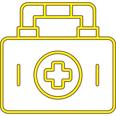 İlk yardım çantası. Basit tasarım