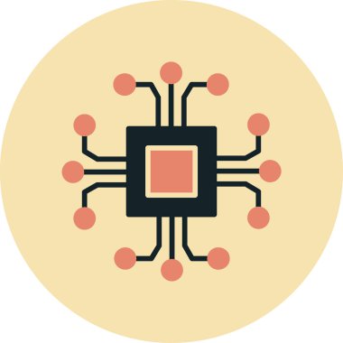 çip simgesi. çip simgesi tasarımı