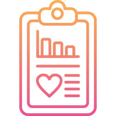 Aşk simgesi vektör illüstrasyonu