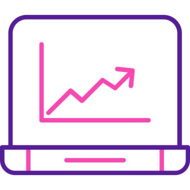 Grafik. Web simgesi basit illüstrasyon