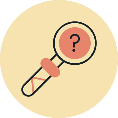 Arama renkli vektör simgelerini bul