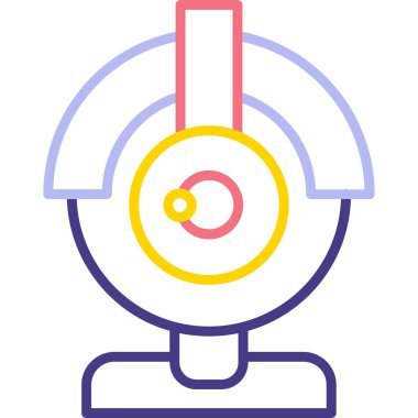 Hedef. Web simgesi basit illüstrasyon