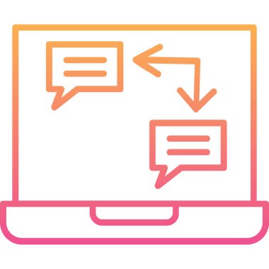 seo modern simgesinin vektör illüstrasyonu