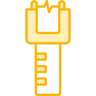 Boya kovası. Web simgesi basit tasarım