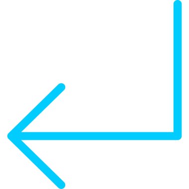 Okun aşağı vuruşu simgesi