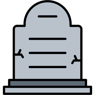 mezar mezar taşı simgesi