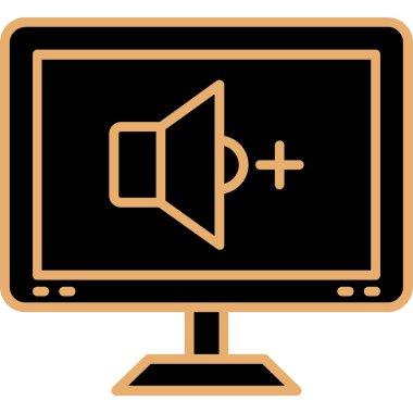 video simgesi vektör illüstrasyonu