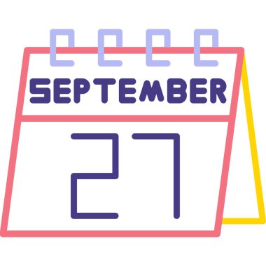 Eylül 27 gün simgesi