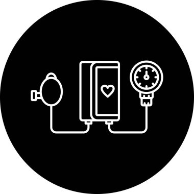 Modern aşk simgesinin vektör çizimi