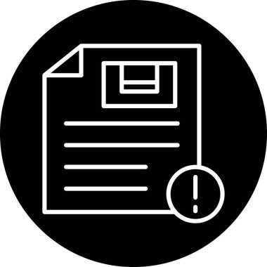 Kontrol listesi. Web simgesi basit tasarım