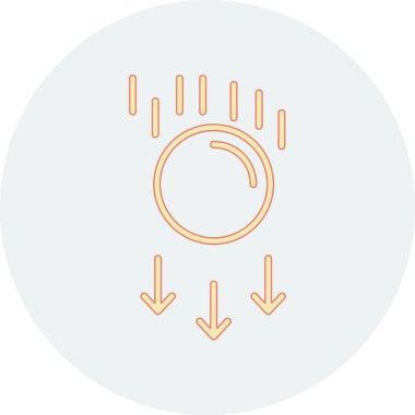 Ok. Web simgesi basit illüstrasyon