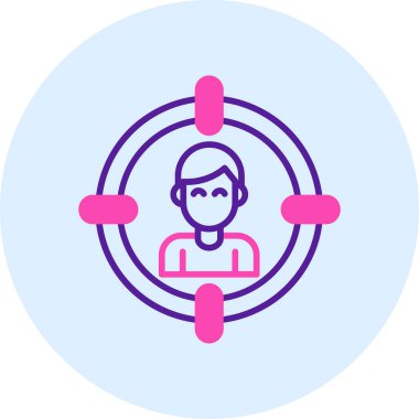 seo modern simgesinin vektör illüstrasyonu