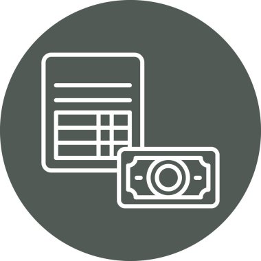 Modern simgenin vektör illüstrasyonu