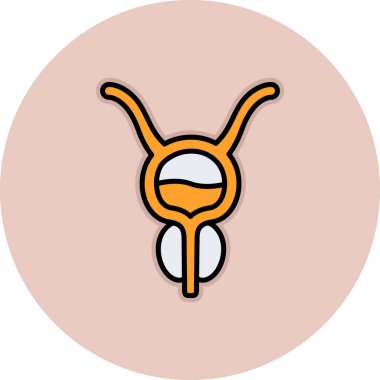 Bir simgenin vektör illüstrasyonu