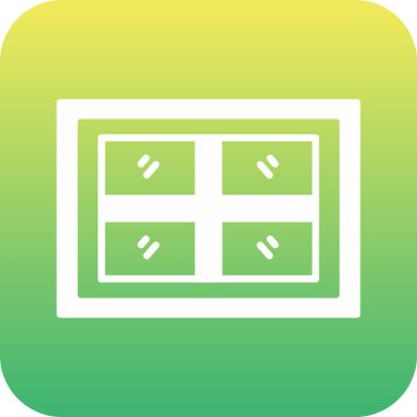 Modern simgenin vektör illüstrasyonu