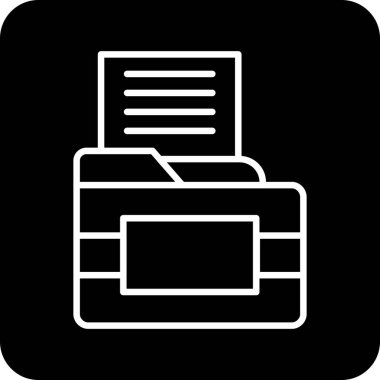 Dosya biçiminin vektör illüstrasyonu